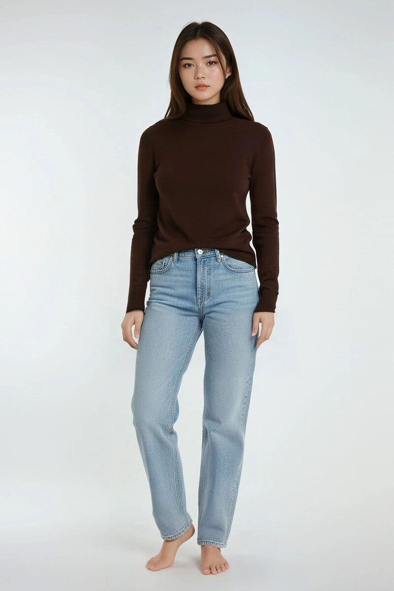 Long-Sleeve Turtleneck Sweater | Forever 21 Women