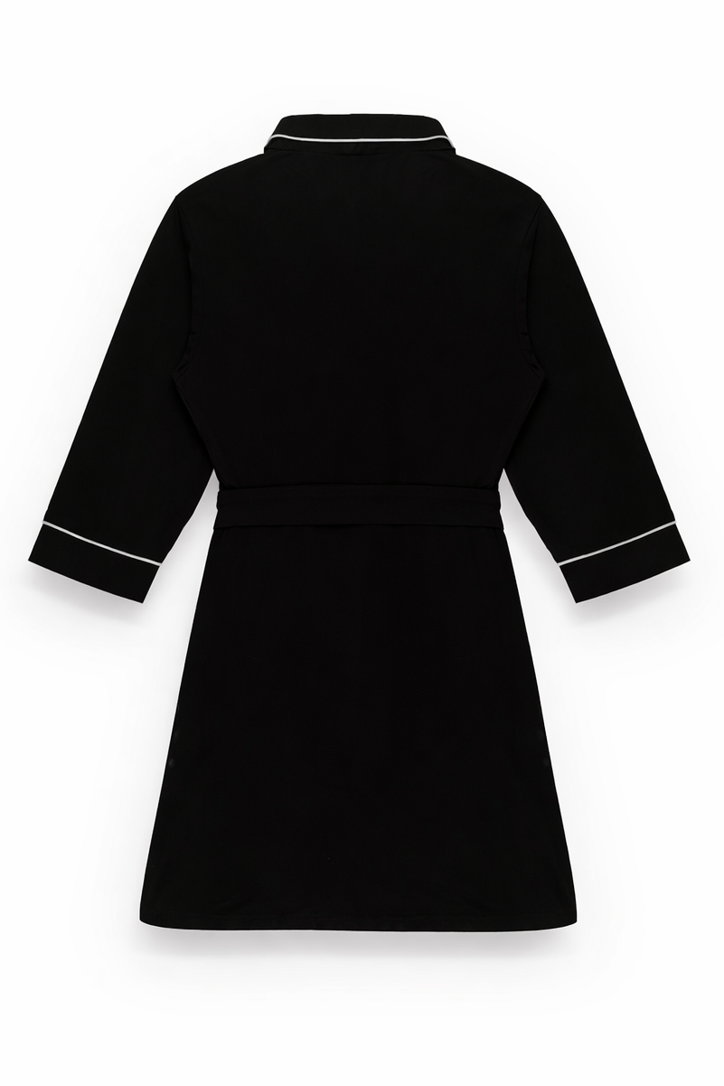 Piped-Trim Modal Robe | Forever 21 Women