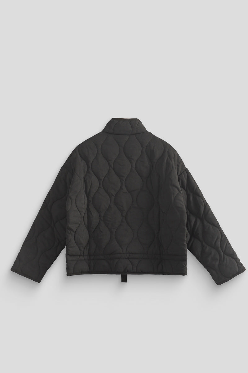 Quilted Drawstring-Hem Jacket | Forever 21 Women