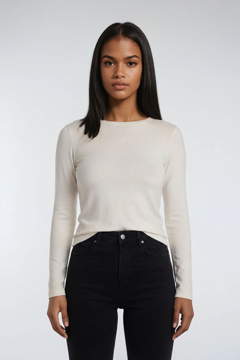 Boat Neck Long-Sleeve Top | Forever 21 Women