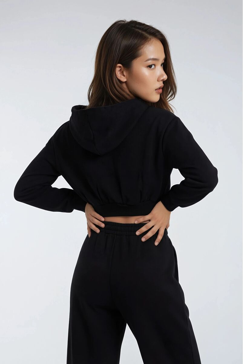 Cropped Embellished Hoodie | Forever 21 Women