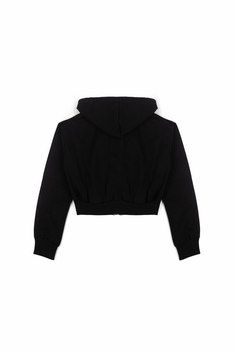 Cropped Embellished Hoodie | Forever 21 Women