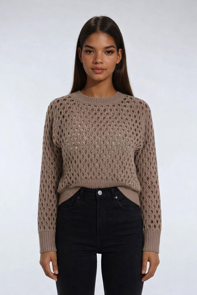 Open-Knit Crochet Sweater | Forever 21 Women