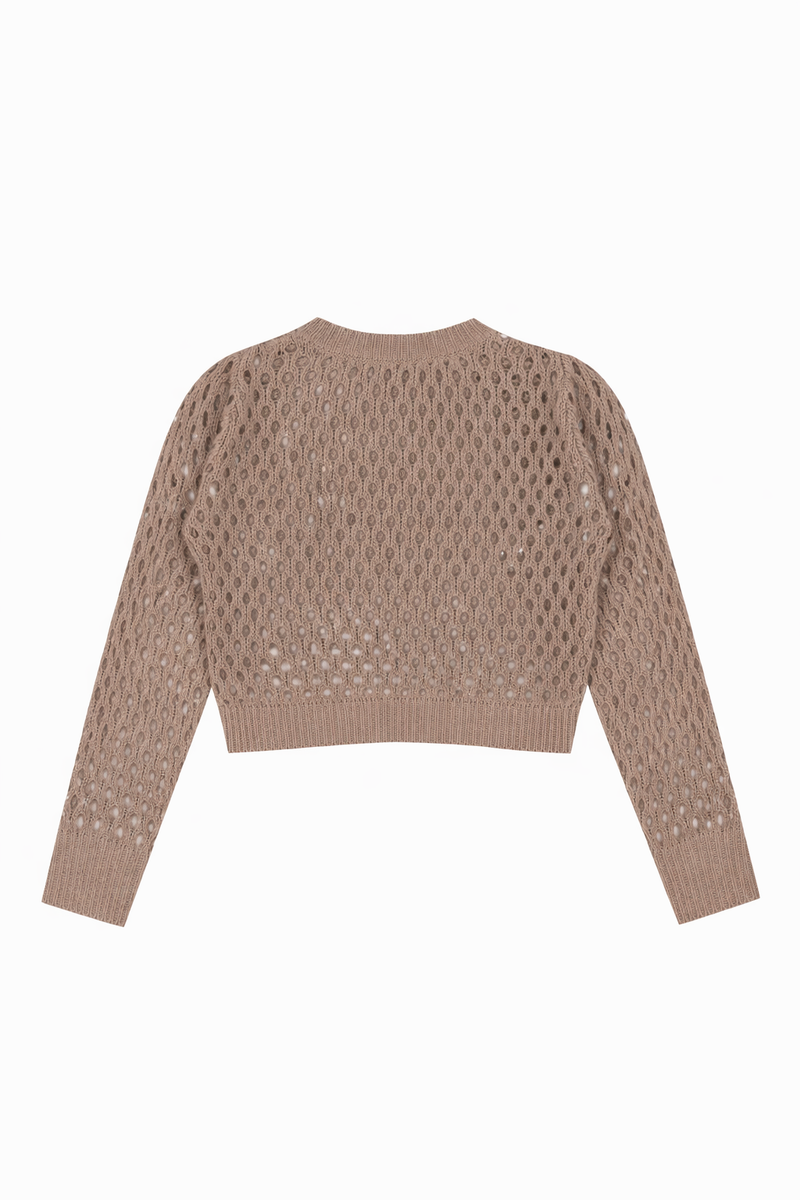 Open-Knit Crochet Sweater | Forever 21 Women