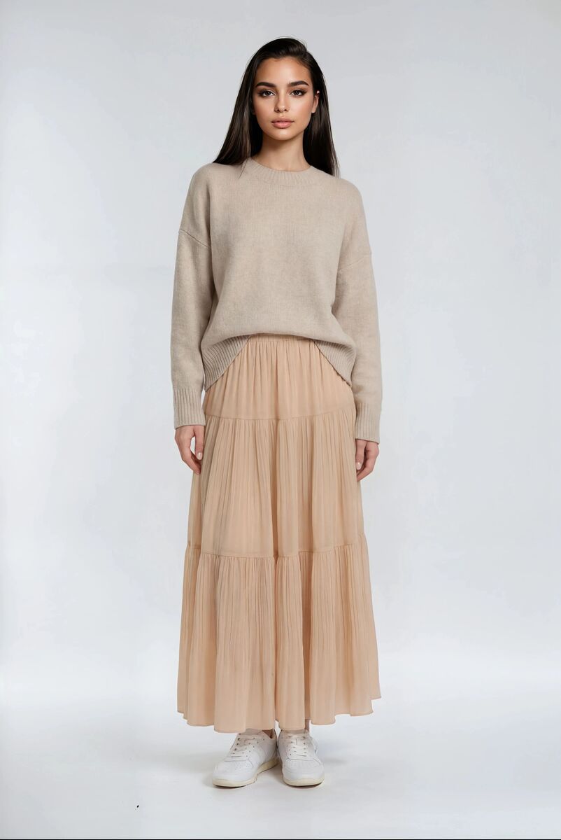 Chiffon Tiered Maxi Skirt | Forever 21 Women