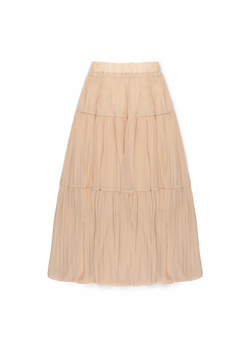 Chiffon Tiered Maxi Skirt | Forever 21 Women