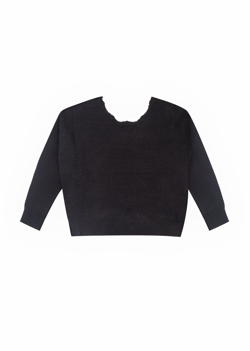 Velvet Bow Open-Front Knit Sweater | Forever 21 Women