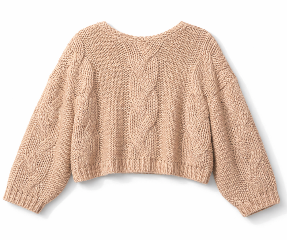 V-Neck Cable Knit Sweater | Forever 21 Women