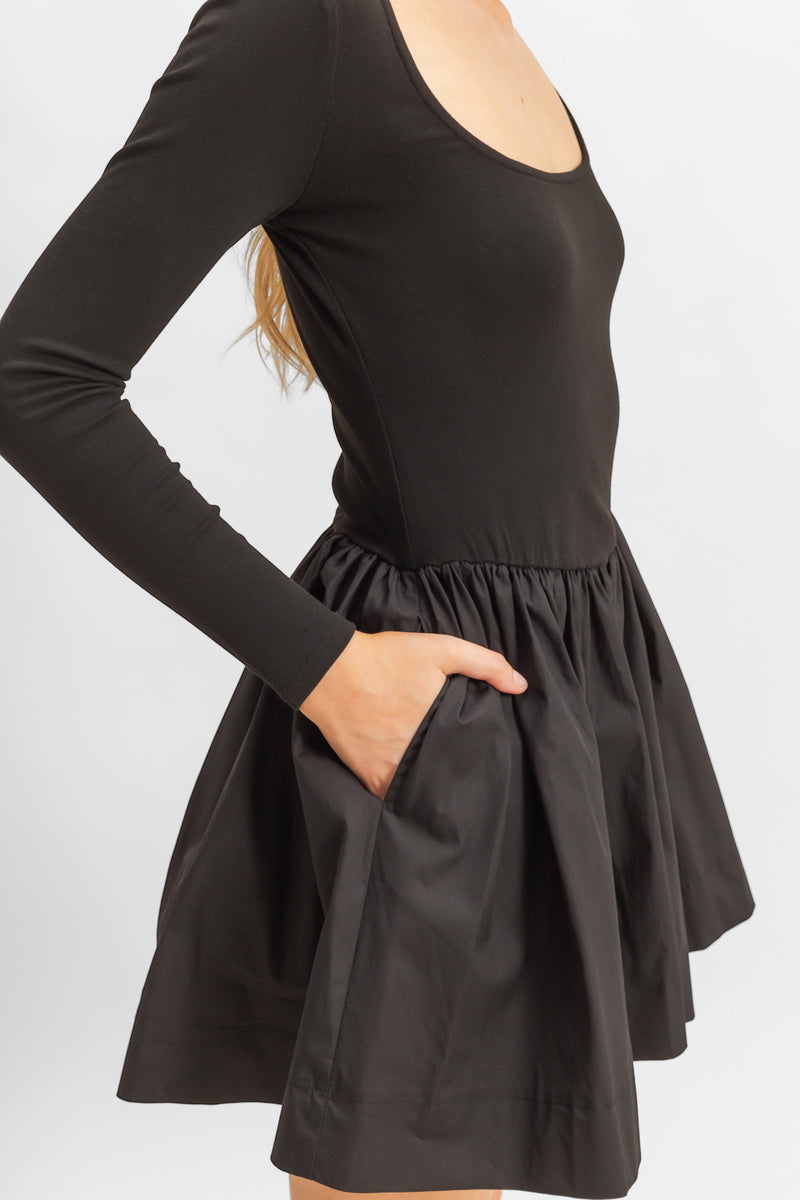 Scoop-Neck Mini Skater Dress | Forever 21 Women