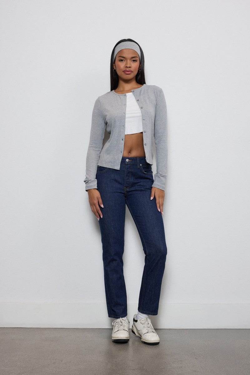 Ribbed Button-Front Cardigan Top | Forever 21 Women