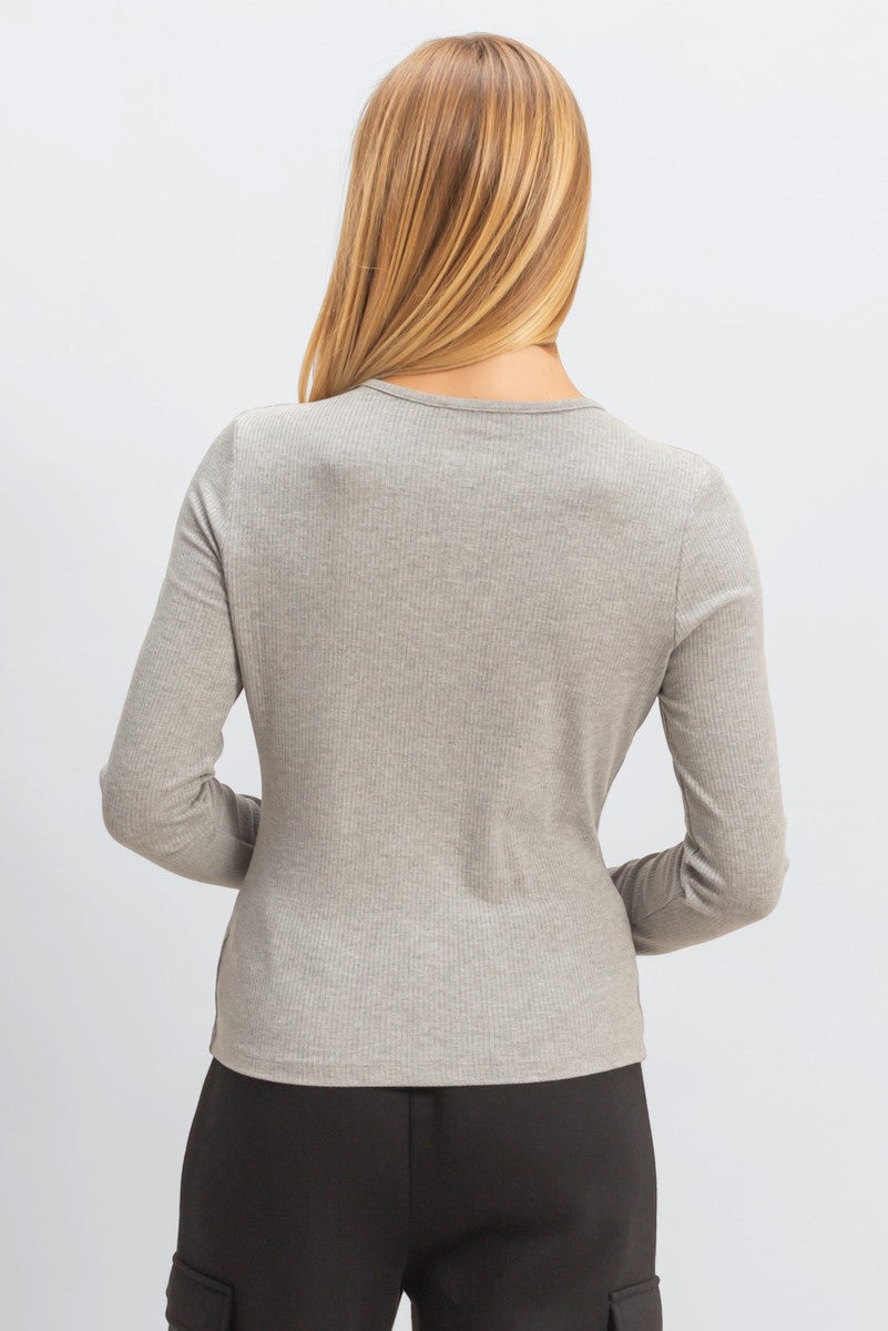 Ribbed Button-Front Cardigan Top | Forever 21 Women
