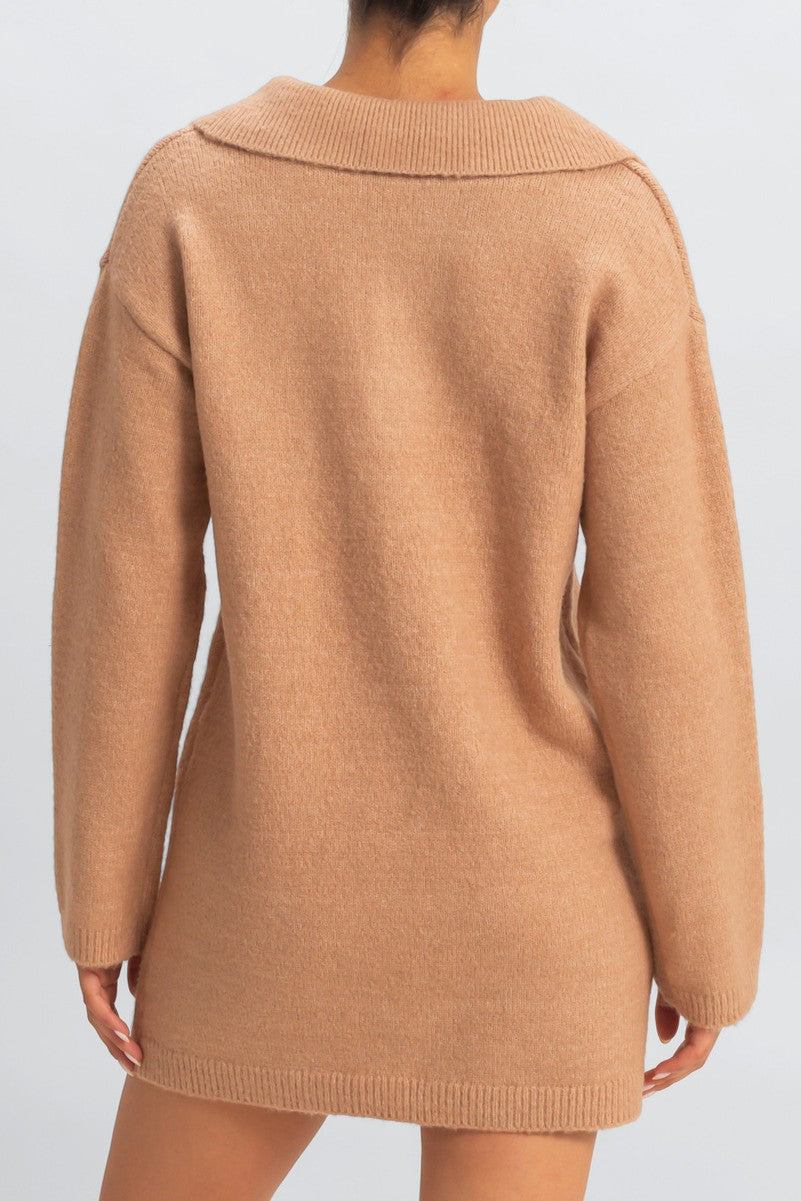 Collared Sweater Dress | Forever 21 Women