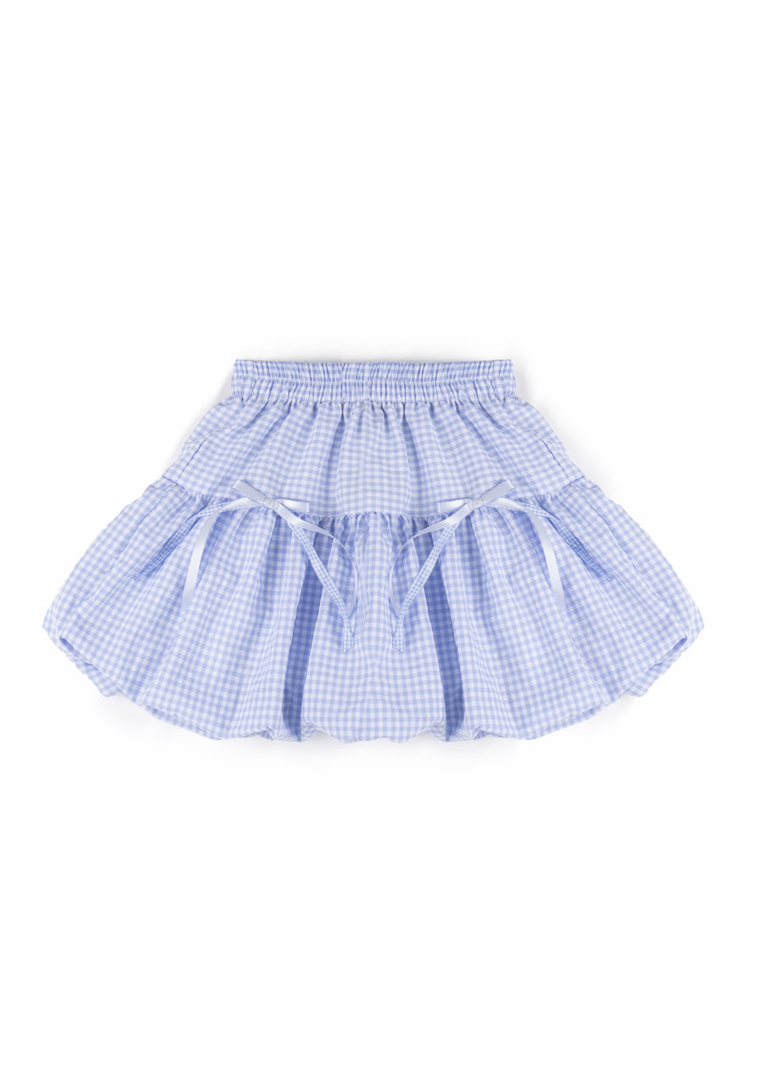 Pleated Bow Gingham Mini Skirt | Forever 21 Women