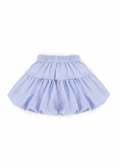 Pleated Bow Gingham Mini Skirt | Forever 21 Women