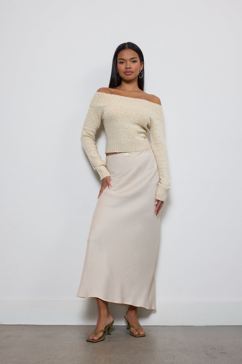 Satin A-Line Maxi Skirt | Forever 21 Women