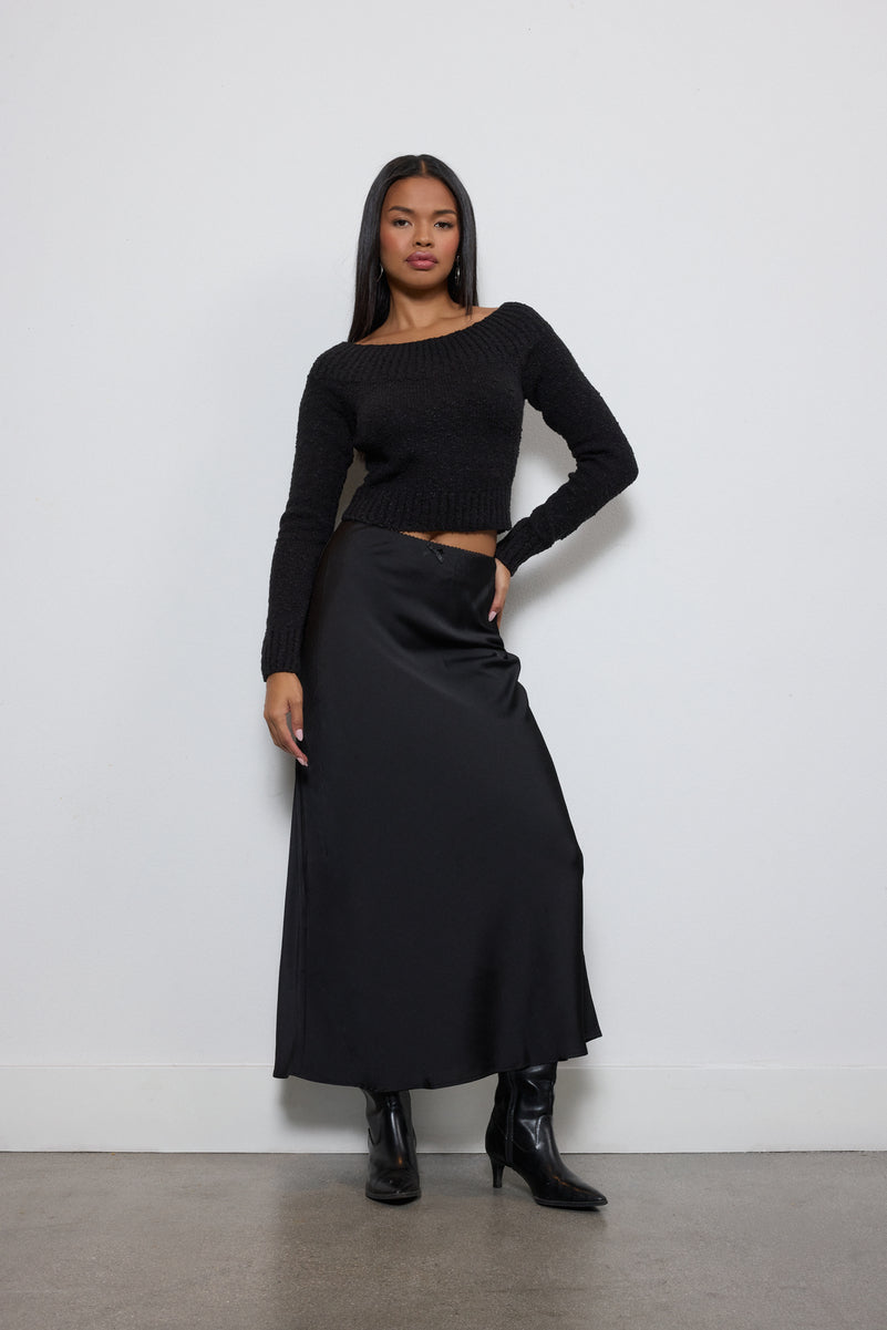 Satin A-Line Maxi Skirt | Forever 21 Women