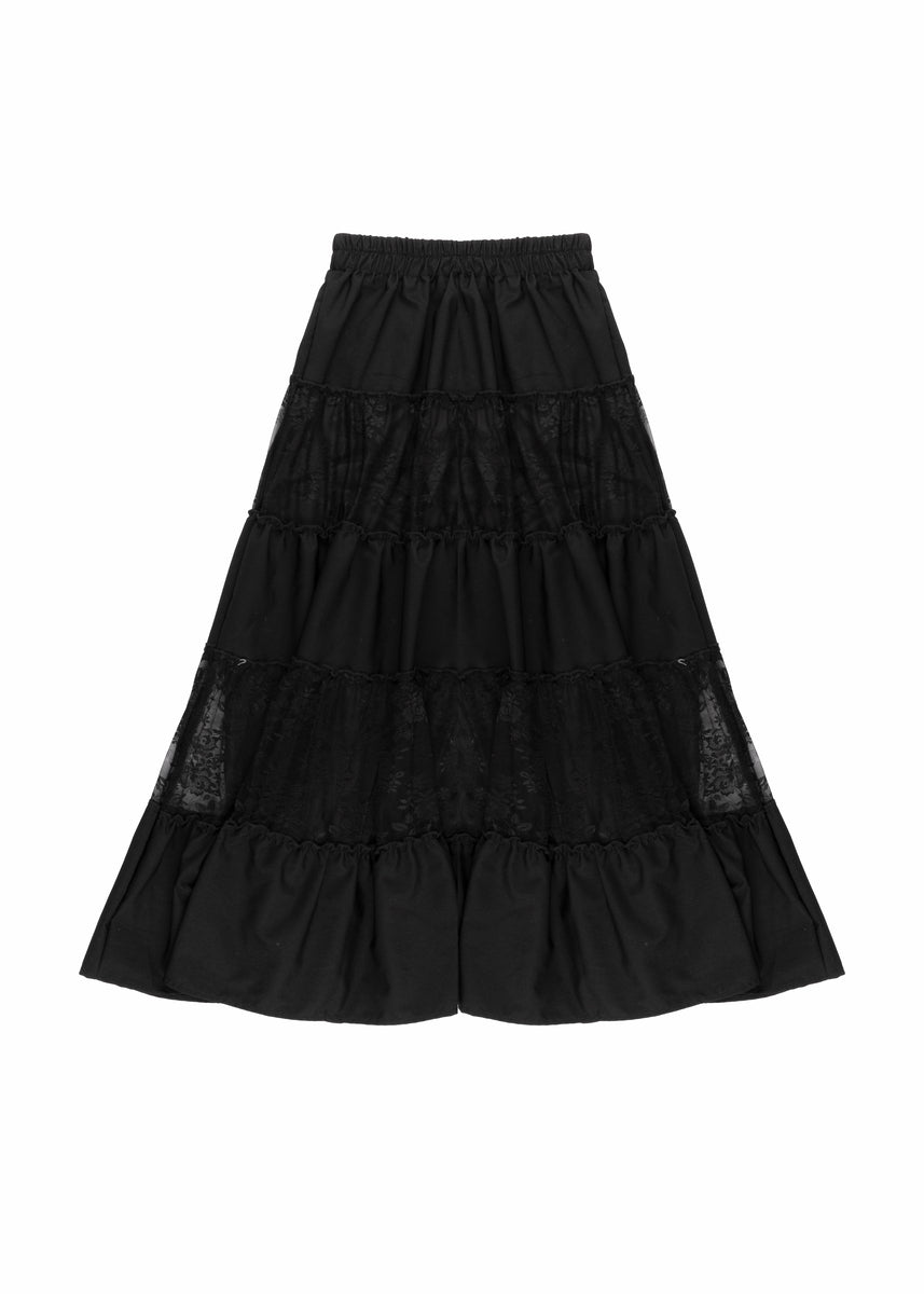 Tiered Lace Maxi Skirt | Forever 21 Women