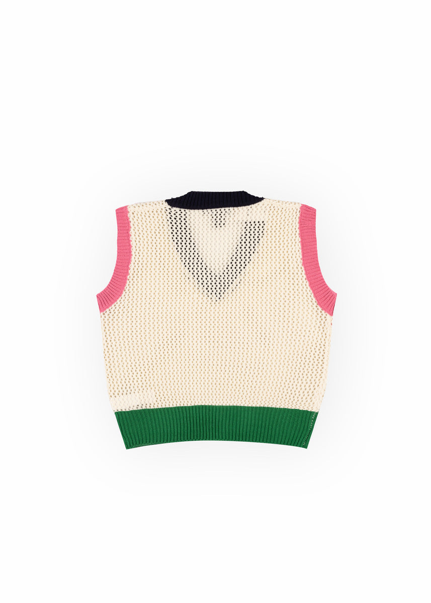 Colorblock V-Neck Sweater Vest | Forever 21 Women