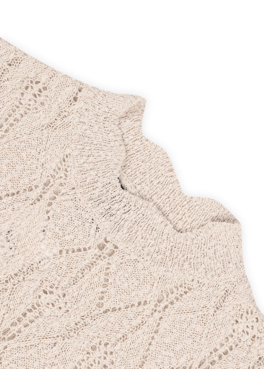 Sleeveless Side-Tie Crochet Knit Top | Forever 21 Women