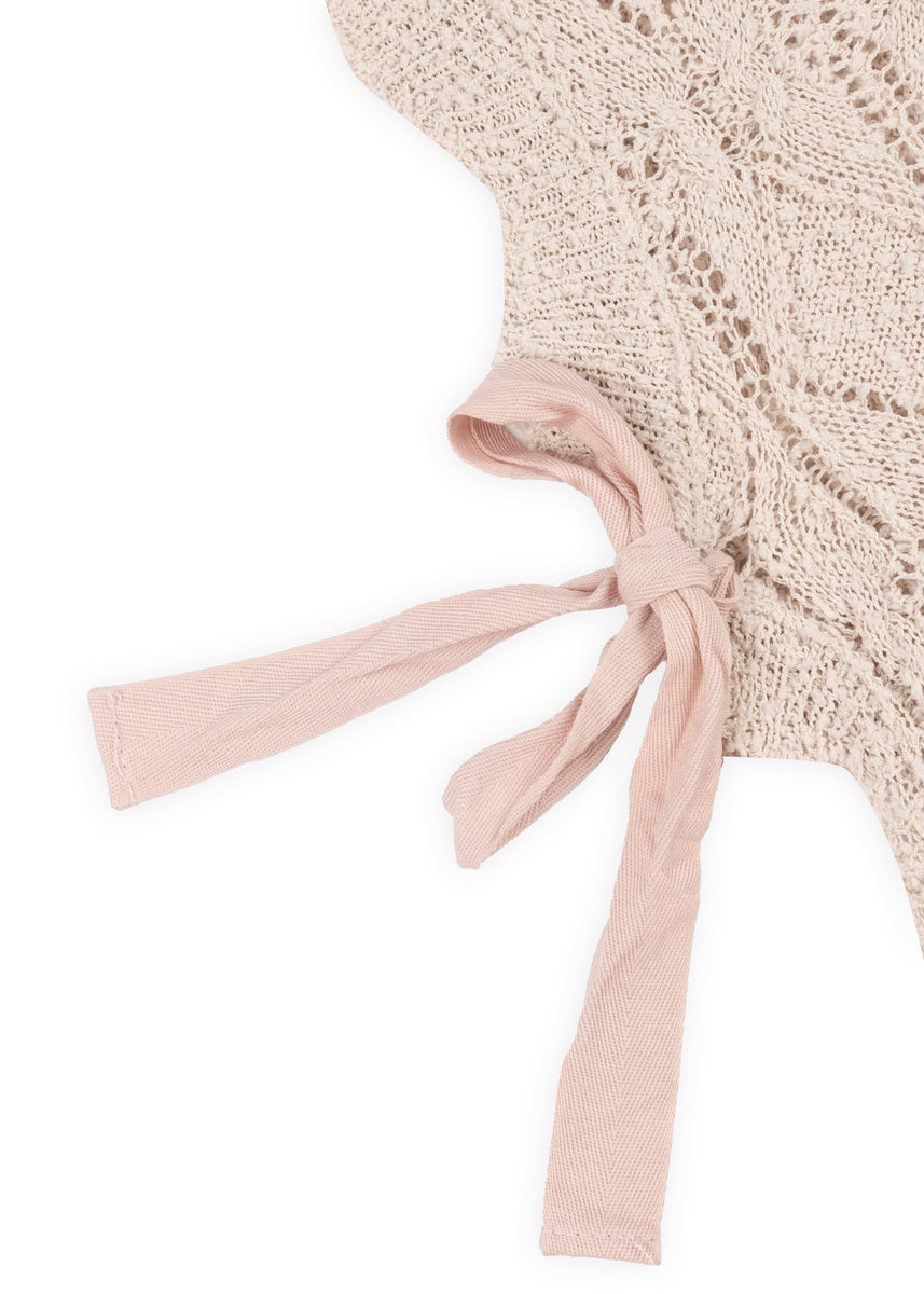 Sleeveless Side-Tie Crochet Knit Top | Forever 21 Women