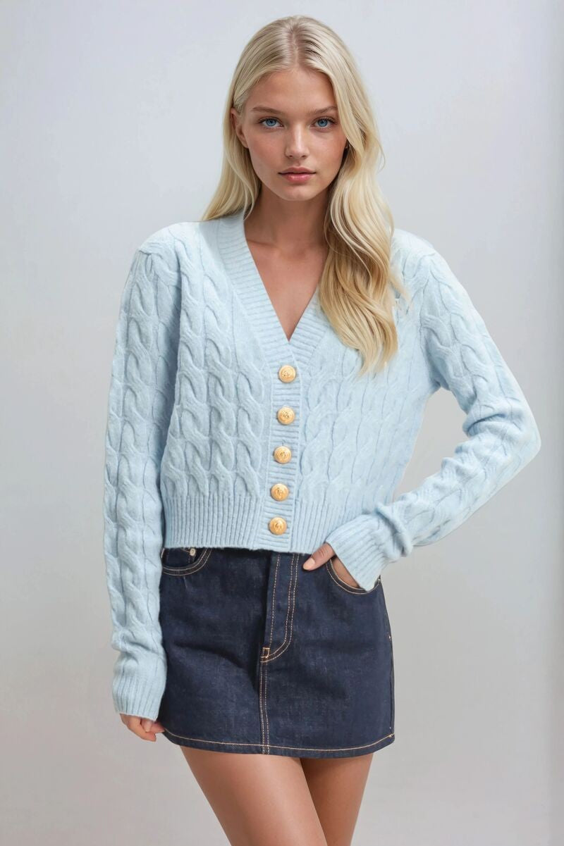 Cable Knit Cardigan Sweater | Forever 21 Women