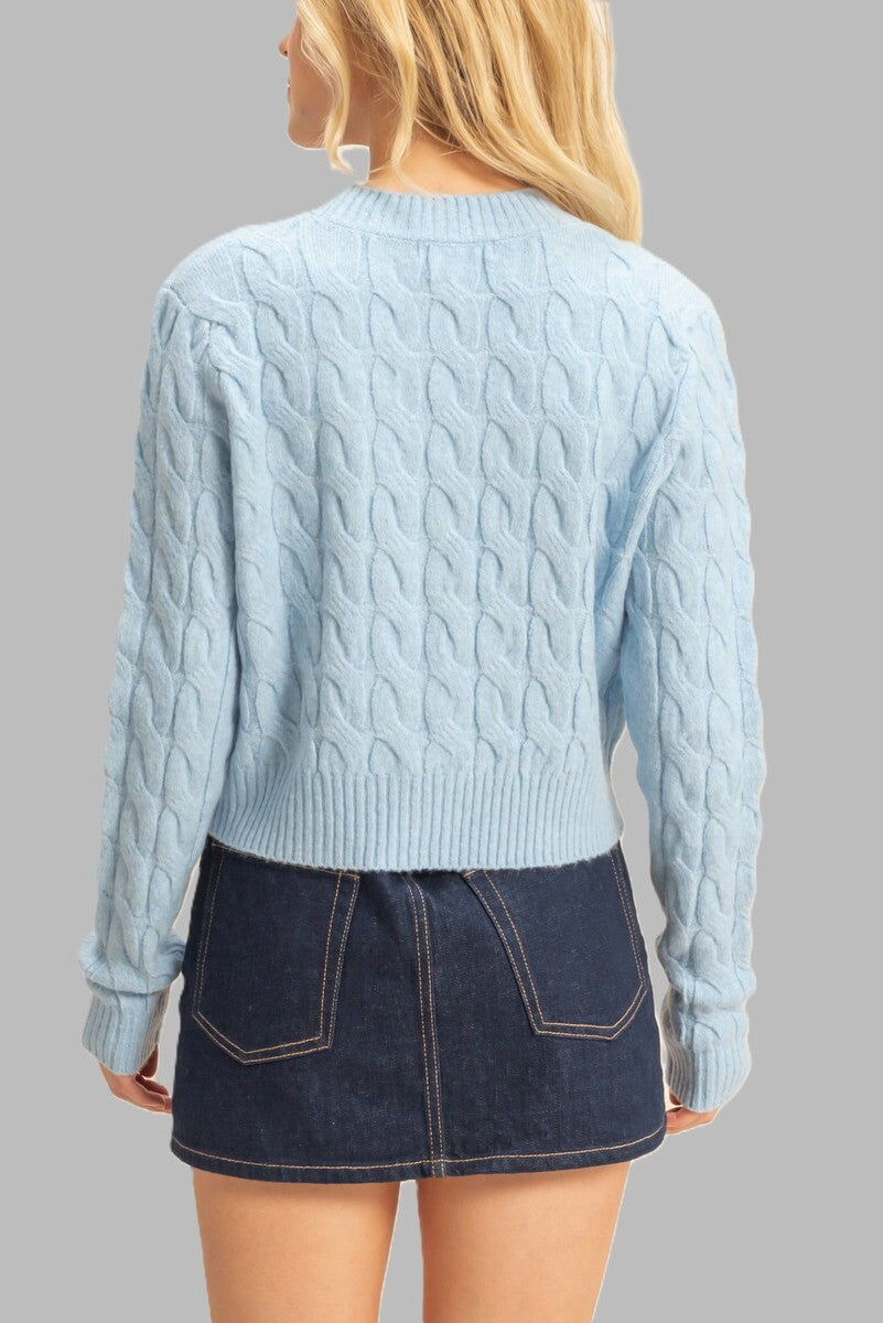 Cable Knit Cardigan Sweater | Forever 21 Women
