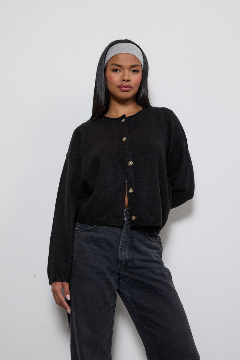 Button-Front Knit Cardigan | Forever 21 Women