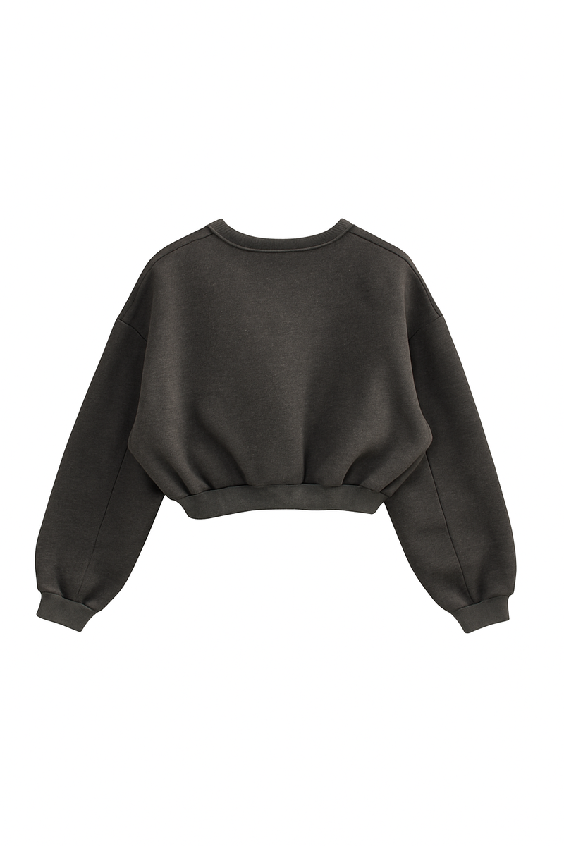 Exposed-Seam Cropped Pullover | Forever 21 Women