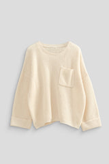 Oversized Patch Pocket Sweater | Forever 21 Women