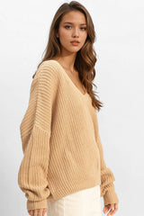 V-Neck Knit Sweater | Forever 21 Women