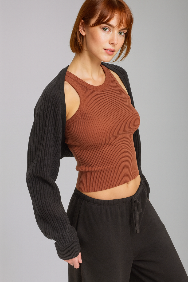 Ribbed Bolero Shrug | Forever 21 Women