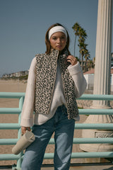 Leopard Print Zip-Front Vest | Forever 21 Women