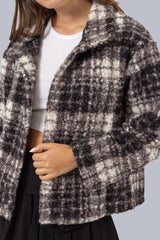 Plaid Boucle Jacket | Forever 21 Women