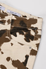 Cow Print Wide-Leg Jeans | Forever 21 Women