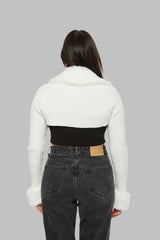 Faux Fur-Trim Bolero Sweater | Forever 21 Women