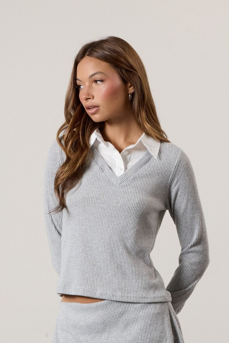 Ribbed Top & Mini Skirt Set | Forever 21 Women