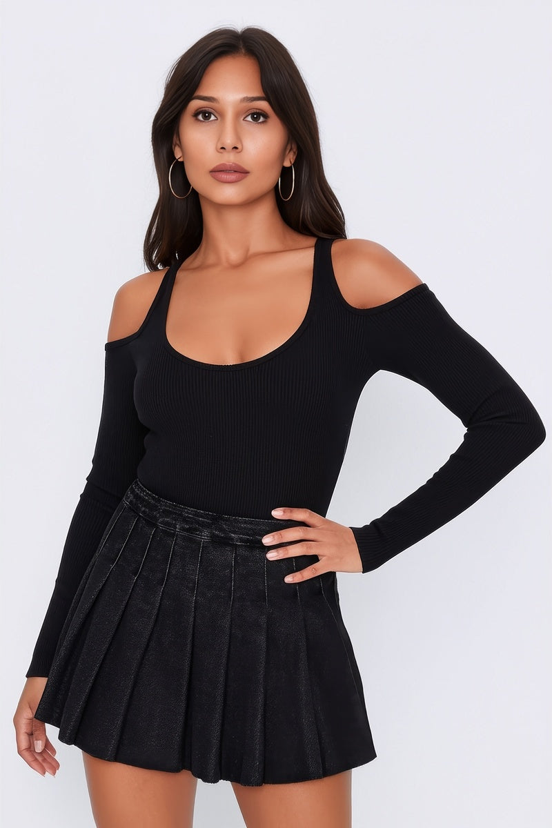 Pleated Denim Mini Skirt | Forever 21 Women