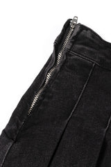 Pleated Denim Mini Skirt | Forever 21 Women