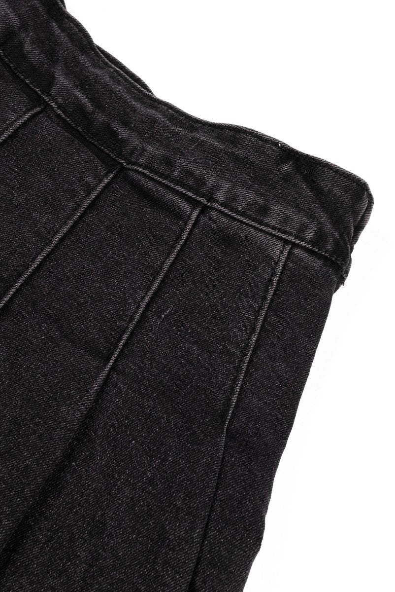 Pleated Denim Mini Skirt | Forever 21 Women