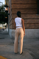 Ponte-Knit Straight-Leg Pants | Forever 21 Women