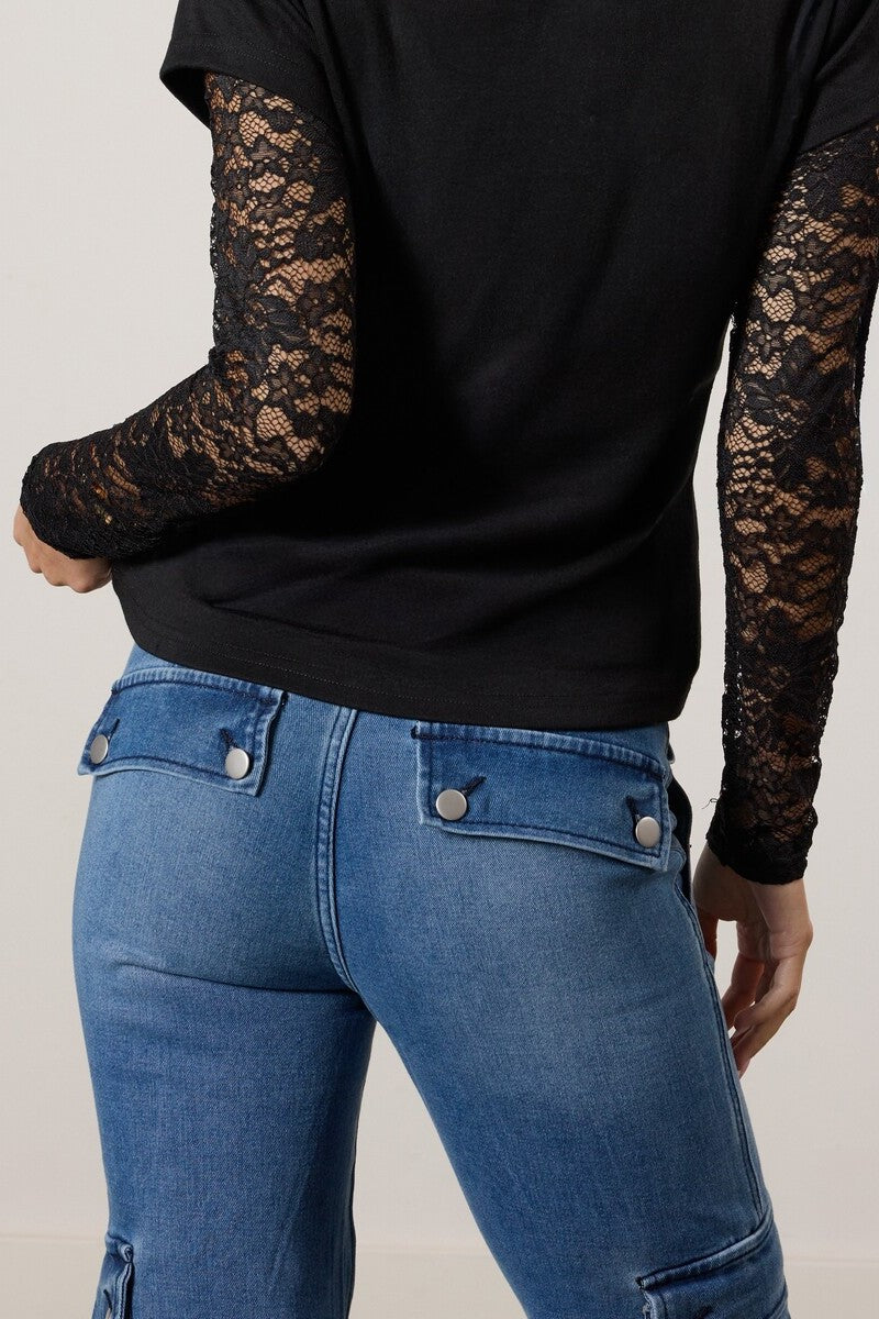 Flared Cargo Jeans | Forever 21 Women