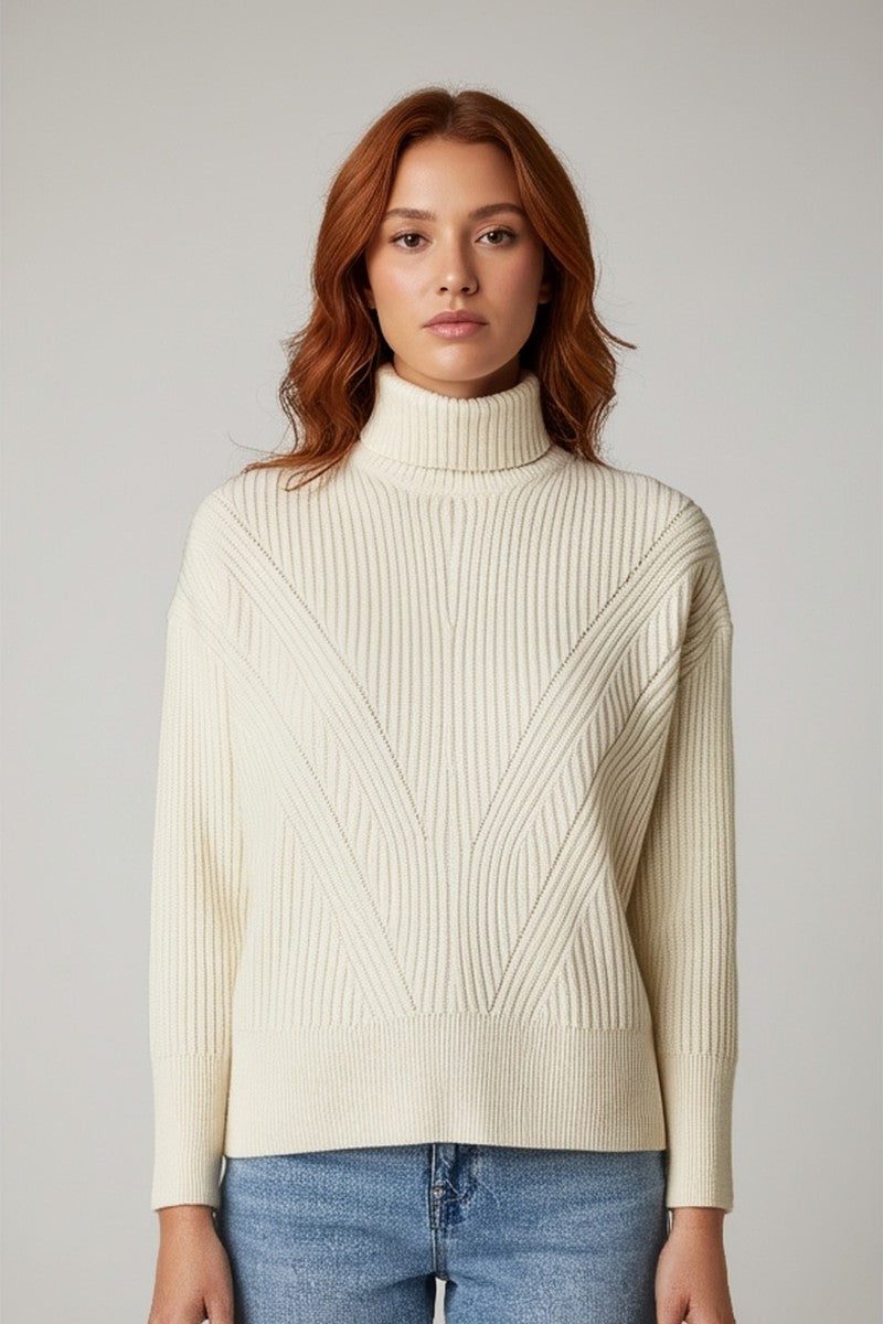 Chunky Ribbed Turtleneck Sweater | Forever 21 Women