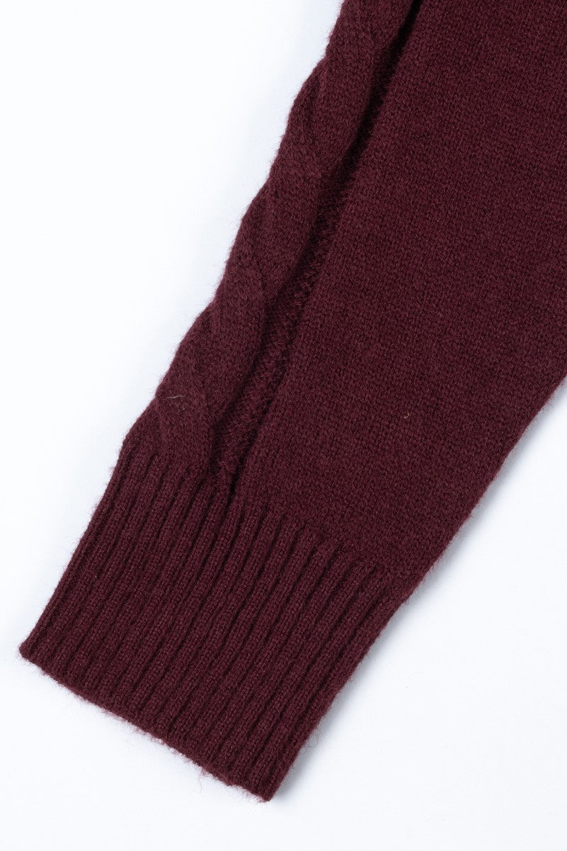 Embellished Cable-Knit Cropped Sweater | Forever 21 Women