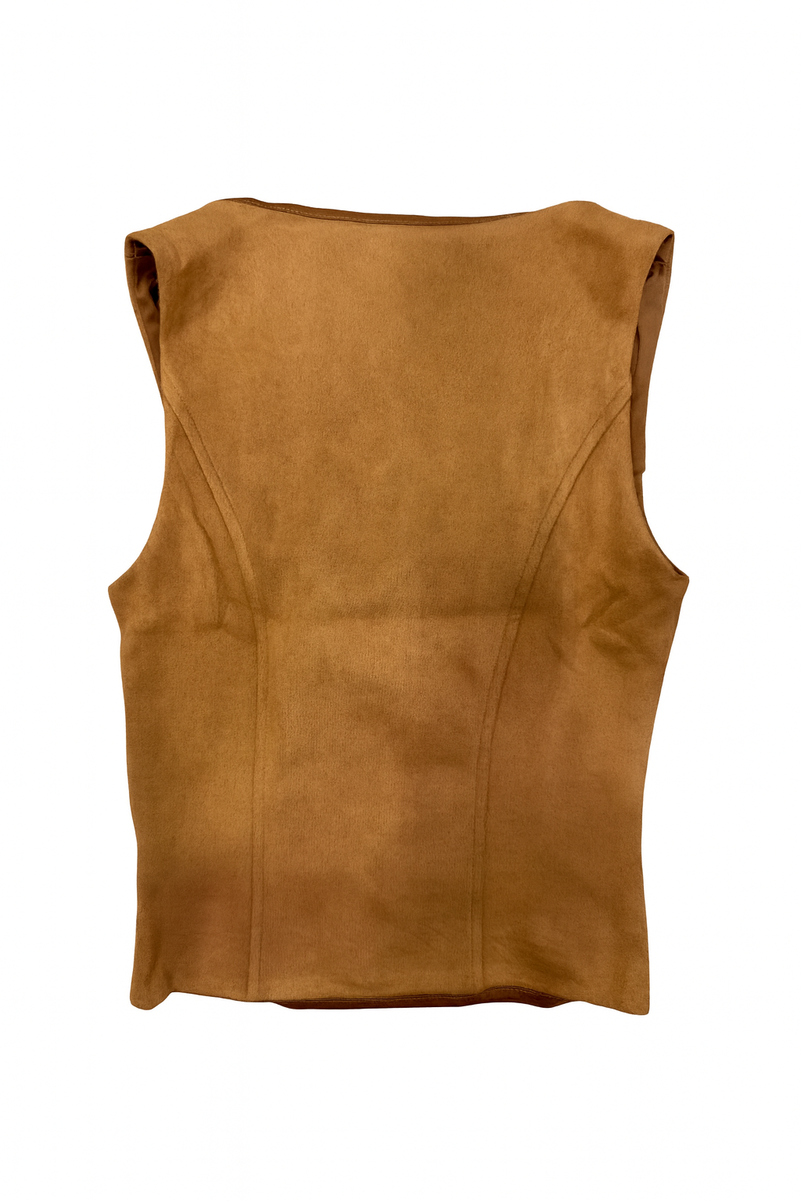 Faux Suede Lace-Up Corset Top | Forever 21 Women