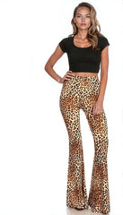 Leopard Print Flare Pants | Forever 21 Women