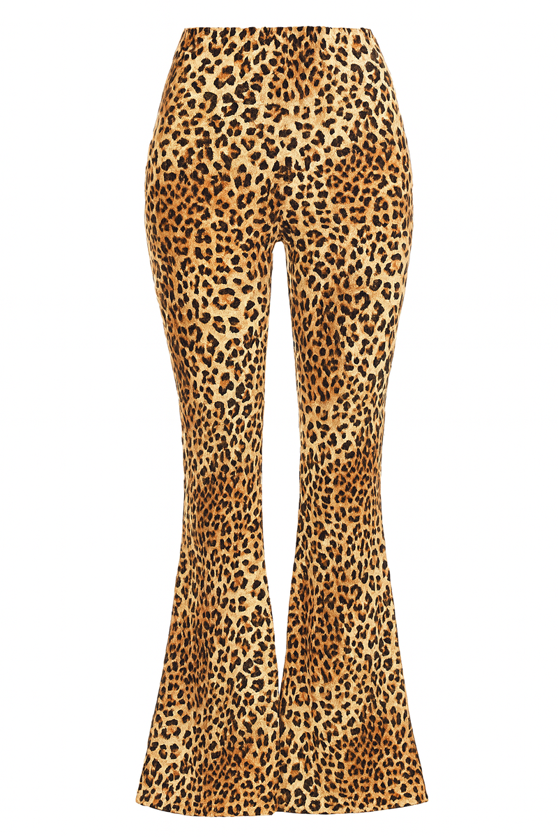 Leopard Print Flare Pants | Forever 21 Women
