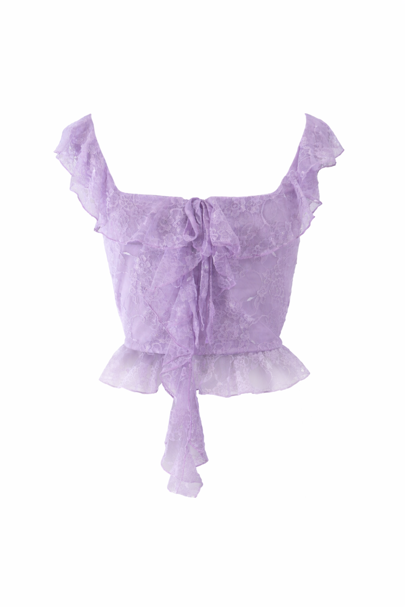 Ruffle Lace Cropped Top | Forever 21 Women