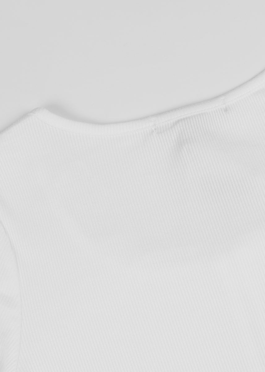 Ribbed Lace-Trim Bow Top | Forever 21 Women