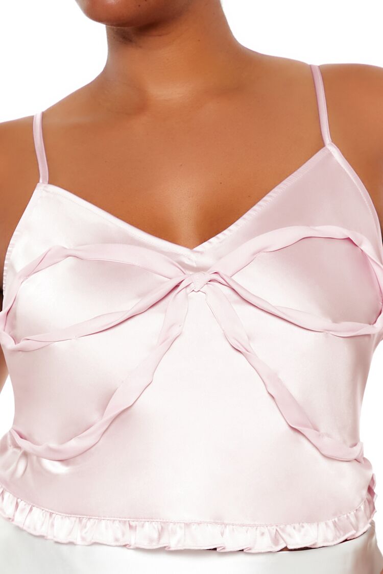 Plus Size Bow Cropped Cami | Forever 21 Women