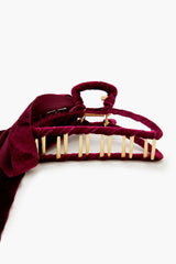 Velvet Bow Claw Hair Clip | Forever 21 Women